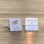 Personalised Graduation Cufflinks, thumbnail 3 of 3