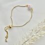 Handmade Cherry Blossom Clay Adjustable Bracelet, thumbnail 8 of 8