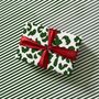 Christmas Green Leopard Print Luxury Wrapping Paper, thumbnail 6 of 6