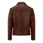 Luxury Biker Leather Jacket Men's, thumbnail 9 of 10