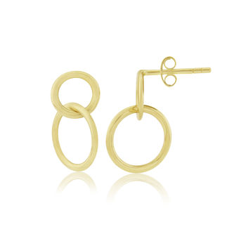 Kelso 9ct Gold Interlinked Rings Jewellery By Auree Jewellery ...
