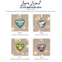 Personalised Birthstone Heart Bath Pamper Gift Set, thumbnail 10 of 11