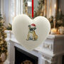 Pug Ceramic Bauble, thumbnail 3 of 4
