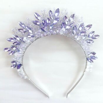 Lilac Crystal Crown, 4 of 5