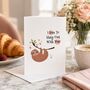 Funny Sloth Valentine’s Card, thumbnail 5 of 6