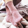 Chenille Knitted House Socks, thumbnail 2 of 12