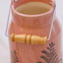 Kilnsey Fern Pink Milk Churn Vase, thumbnail 6 of 10