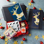 'Reindeer' Festive Brownies, Coffee And Tea Letterbox, thumbnail 1 of 2