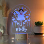 Personalised Fairy LED Colour Changing Night Light, thumbnail 7 of 9