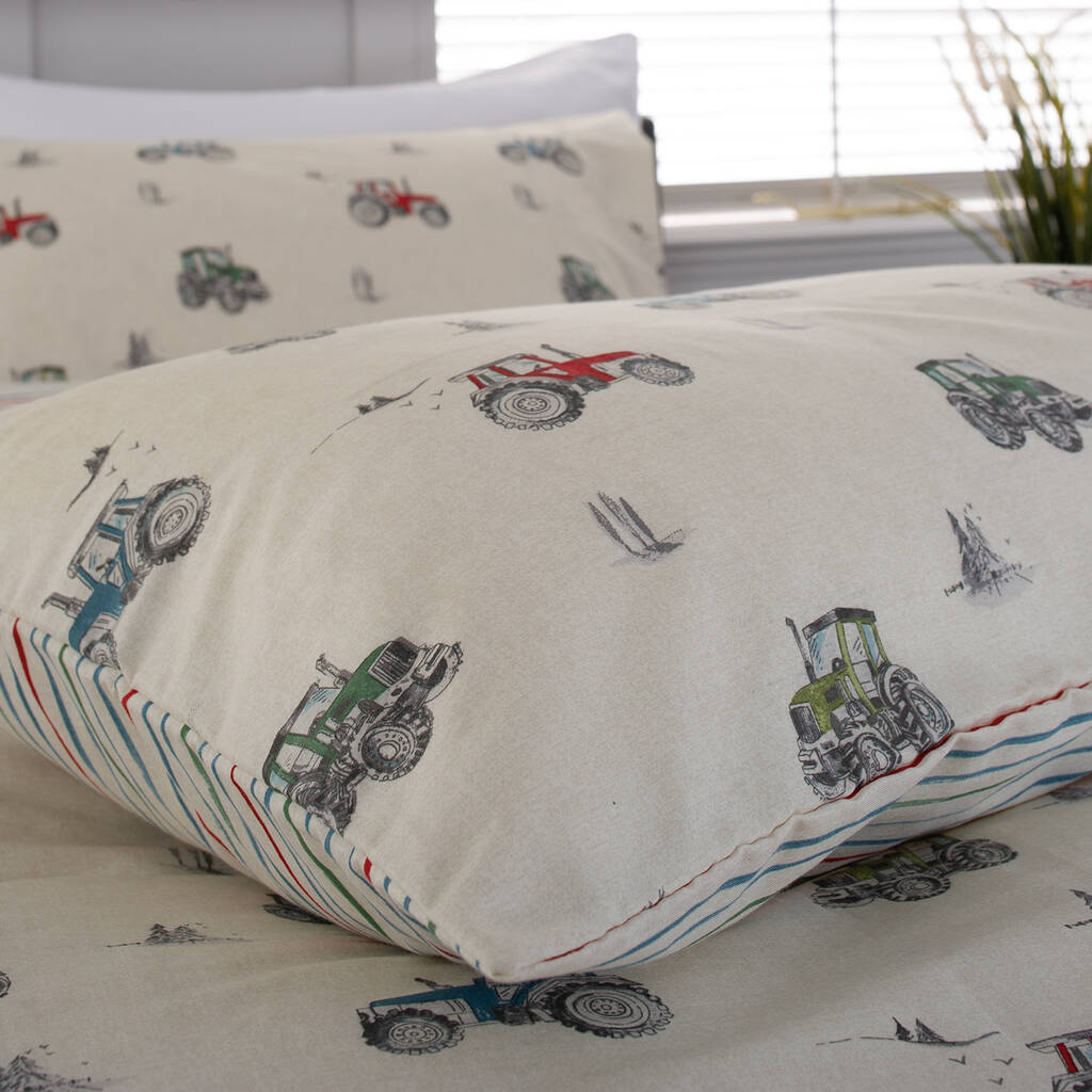 Tractors Printed Duvet Set By Deyongs Ltd