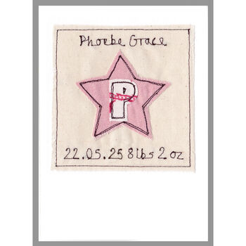 Personalised Christening Or Naming Day Card For Girl, 3 of 12
