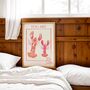 'You're My Lobster' Wall Art Print In A4 Or A3, thumbnail 4 of 7