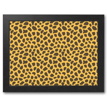 Cheetah Pattern Lap Tray With Beanbag Cushion, 4 of 7