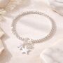 21st Birthday Stars And Charm Bracelet, thumbnail 3 of 6