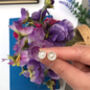 Mother's Day Sterling Silver Mini Sunflower Necklace, thumbnail 9 of 12