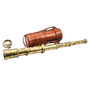 Nautical Brass Telescope With Leather Case, thumbnail 1 of 12