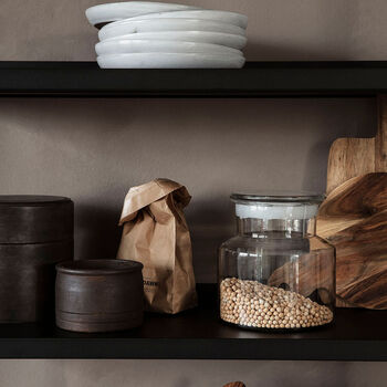 Farma Clear Glass Storage Jar, 4 of 5