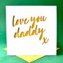 Love You Father's Day Card, thumbnail 2 of 4