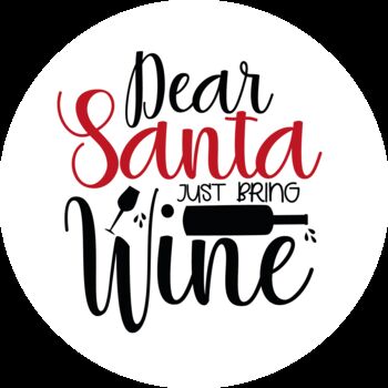 Dear Santa Bring Wine Lollipop, 2 of 4