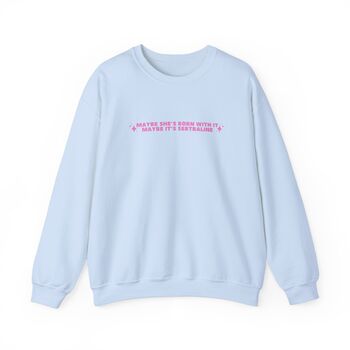 Maybe It's Sertraline Embroidered Crewneck Sweatshirt, 3 of 9