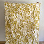 Everly Linen Quilted Throw Mustard Yellow, thumbnail 3 of 8