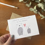 Personalised 1st Father's Day Daddy Card Bear, thumbnail 1 of 5