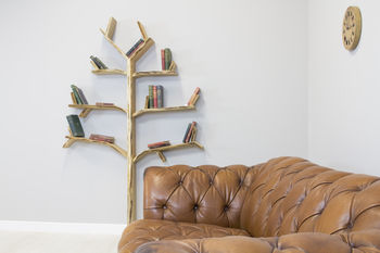 Handmade Tree Book Shelf 'Oak Tree', 2 of 9