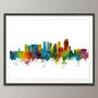 Cape Town South Africa Skyline Art Print, thumbnail 4 of 8