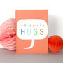 Mini Big Hugs Card, thumbnail 3 of 5