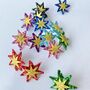 Gold Glitter Star Hair Clips, thumbnail 6 of 11