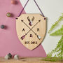 Couples Personalised Wooden Plaque, thumbnail 3 of 6