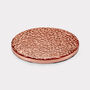 Copper, Gold And Silver Hammered Drinks Coasters, thumbnail 2 of 6