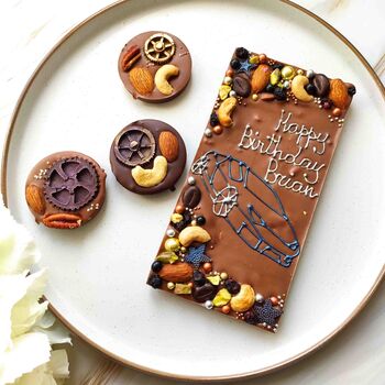 Belgian Chocolate Car Personalised Happy Birthday Gift, 3 of 9
