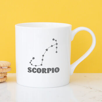 Scorpio Constellation China Mug, 2 of 10