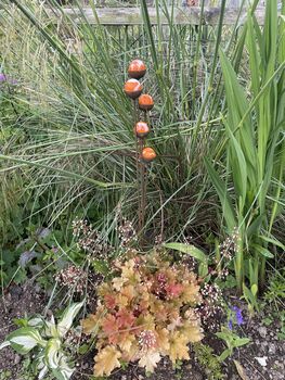 Stylish Cluster Of Five Marbles For Garden, 4 of 10