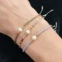 Delicate Freshwater Pearl Beaded Trio Set, thumbnail 1 of 3