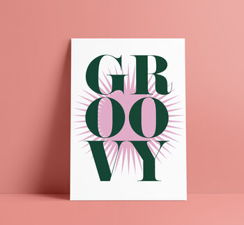 'Groovy' Print, 7 of 7