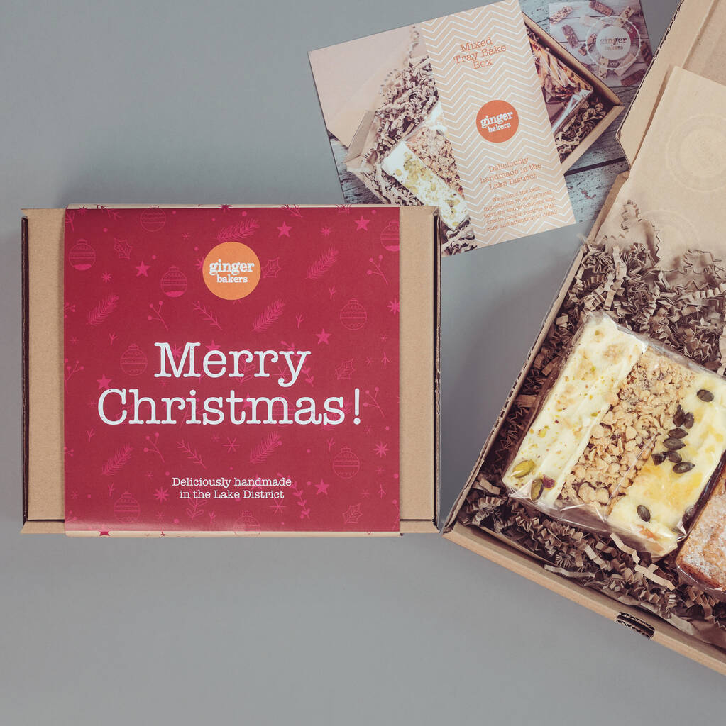 Traybake Selection Box By Ginger Bakers | notonthehighstreet.com