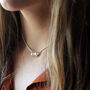 Personalised Silver Memo Necklace, thumbnail 8 of 9