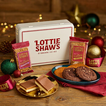 Snowman Christmas Treat Tin Featuring Eleanor Tomlinson's Illustration, 2 of 5