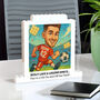 Personalised Lego Style Puzzle Gift With Football Caricature, thumbnail 1 of 4