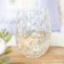 Ditsy Floral Print Stemless Glass, thumbnail 1 of 4