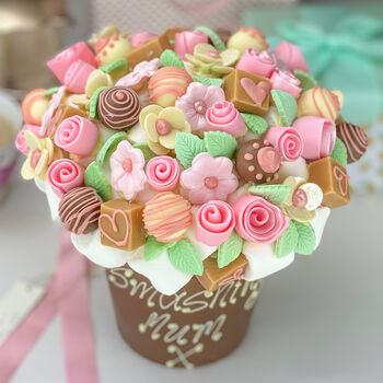 Giant Mothers Day 3kg Belgian Chocolate Smash Bouquet, 3 of 6