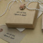 'With Love' Personalised Wedding Favours Stamp, thumbnail 2 of 3
