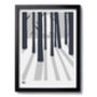 'In The Woods' Art Print In Chalk Grey, thumbnail 3 of 5