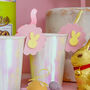 Easter Bunny Drink Toppers Made From Acrylic, thumbnail 1 of 6