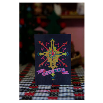 Sustainable Illustrated Christmas Cards, Pack Of Six, 4 of 6