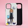Personalised Female Character Phone Case, thumbnail 5 of 7