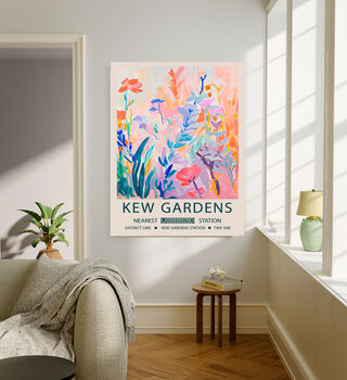 Set Of Two Kew Gardens Pastel Art Prints, 4 of 4