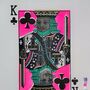 'King Of Clubs' Neon Limited Edition Print, thumbnail 4 of 12